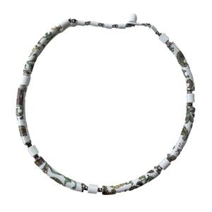 Porcelain Choker Hook Clasp Vintage Made in Japan